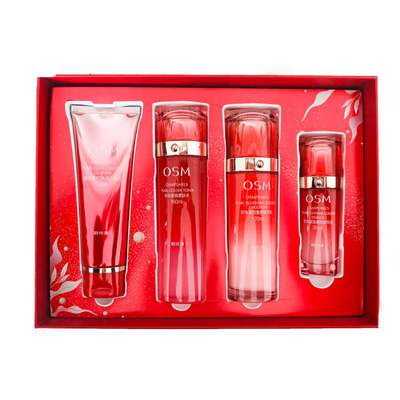 欧诗漫紧致奢颜四件套护肤品正品