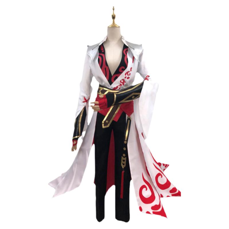 cos出租李白新版青莲剑仙王者荣耀男英雄衣服剑鞋全套cosplay租赁