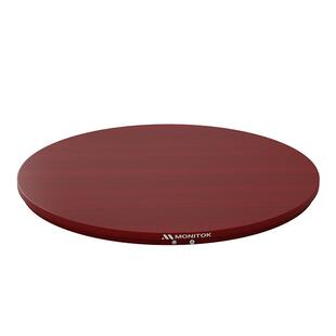 圆餐桌电动转盘底座家用超薄餐桌转盘器自动旋转电机酒店桌面转芯