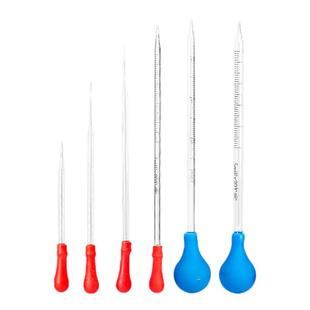 湘玻玻璃胶头滴管吸管蜀牛玻璃白滴瓶透明棕色玻璃移液管实验室小滴管带刻度移液90/100/120/150/180/200mm