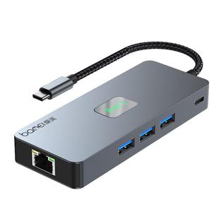 坝美 MST多屏异显拓展坞HD高清DP扩展镜像屏typec转USB3.0 4K60Hz type-c千兆网卡高速传输笔记本type-c转接