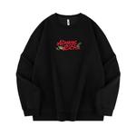 乔丹圆领卫衣男女同款冬季新款日日有财新年红色本命年情侣装上衣