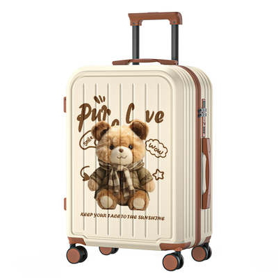 旅行箱日系卡通小熊ins