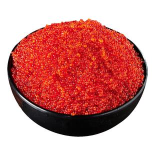 鱼子酱寿司专用解冻即食飞鱼籽酱大小颗粒爆破感日料商用食材400g