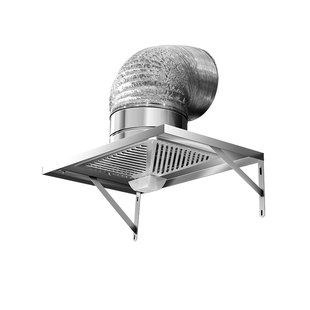 出租房简易抽油烟机拢烟式家用大吸力排气扇强力抽风机厨房换气扇