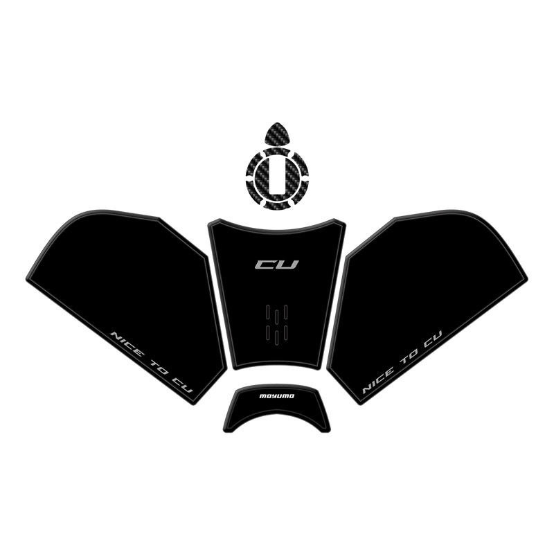 适用无极CU530/CU525橡胶油箱贴