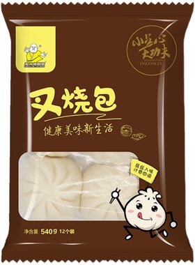 叉烧包540g12个冷冻点心儿童早餐