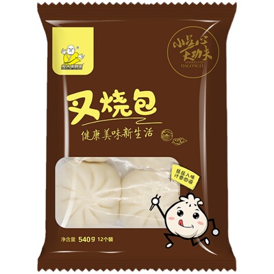叉烧包540g12个冷冻点心儿童早餐