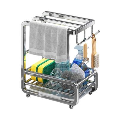 不锈钢厨房抹布置物架