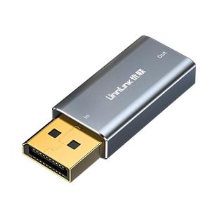 优联dp转hdmi转接头4k高清接口转换器笔记本电脑连显示器投影仪