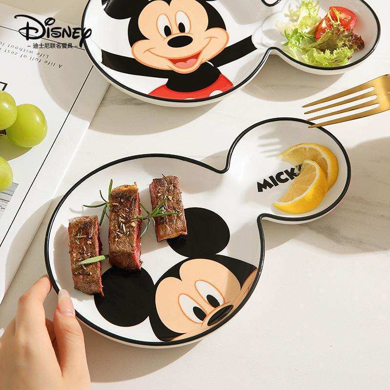 减脂餐盘一人食家用陶瓷餐具盘子菜盘分格定量儿童盘早餐创意批发