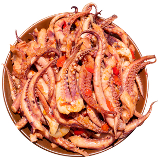 四川鱿鱼须零食冷吃熟食特产小吃即食追剧下酒解馋酸辣味海鲜夜宵