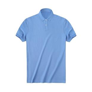 【佟大为同款】MrBu布先生高端商务POLO衫两粒扣男士短袖纯棉t恤