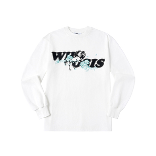 WHOOSIS（不知其名）新年马年限定刺绣长袖T恤情侣百搭简约男女潮