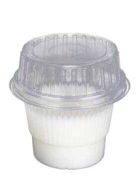 一次性芋圆冰粉塑料圆碗外卖水果捞杯千层打包盒甜品双皮奶沙拉桶