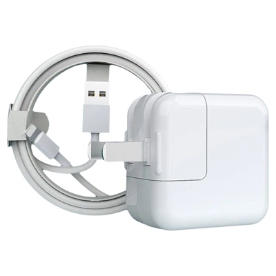 原装适用苹果平板iPadmini1/2/3/4/5充电器线iPadAir1/2/3/iPad5/6/7/8/9数据线iPad12w充电器电脑手机连接线