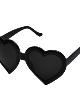 搞怪墨镜桃心太阳眼镜