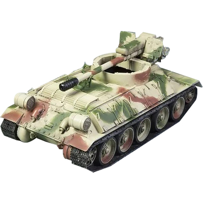 麦田T-34/D30自行火炮拼装模型
