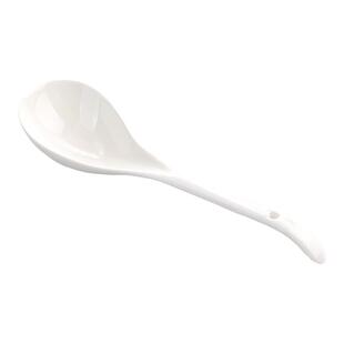 汤勺陶瓷家用盛汤大勺子大汤瓷勺木勺子大号长柄粥勺稀饭勺陶瓷勺