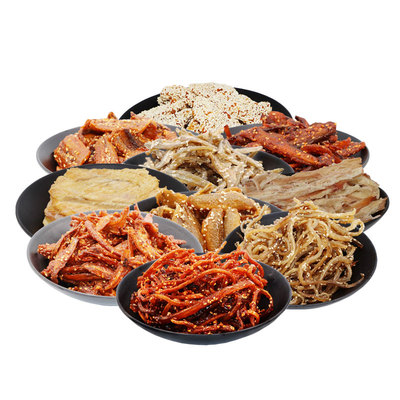 北海特产香辣鳗鱼丝蜜汁多味海味