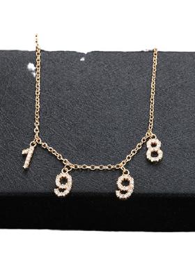 可定制欧美网红同款ANGEL锆石