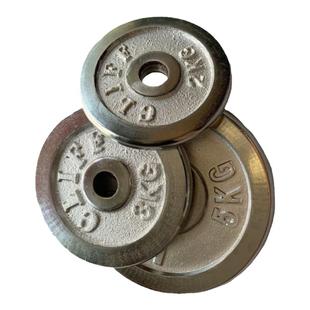 工厂直营研衡配重块圆饼内孔加重片500g-20公斤压重块片10kg2kg