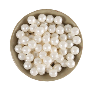 梦幻沙滩糖珠蛋糕装饰糖彩珠七彩珍珠冰淇淋甜品台可食用装饰原料