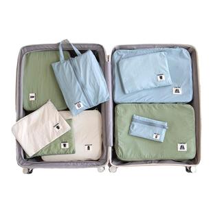 Moreover轻薄旅行收纳袋行李箱整理袋内衣物化妆品防水分装收纳包