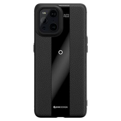 OPPOFindX3软壳商务风防摔素皮纹