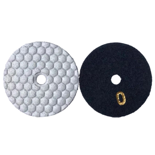 金刚石干磨片花岗岩石英石软磨片石材抛光片3寸4寸大理石干磨片