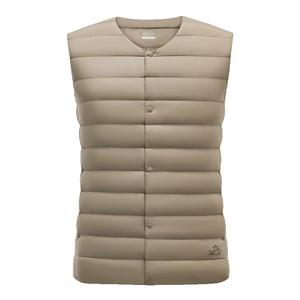 伯希和户外800蓬羽绒马甲女秋冬新款轻薄保暖登山防风排骨羽绒服