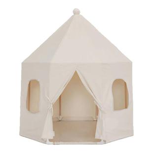 北欧ins风儿童帐篷帆布蒙古包游戏屋宝宝室内大房子玩具屋读书角
