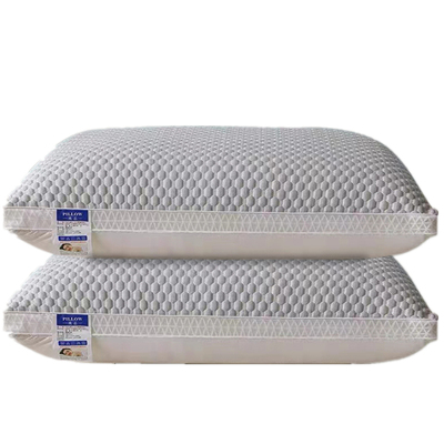 枕头护颈椎助睡眠枕芯家用一对不塌陷不变形学生宿舍单人男冰丝