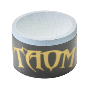 Taom塔悟姆圆形巧粉台球杆枪粉巧克粉枪头粉桌球壳粉台球用品配件