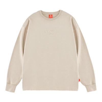 华人青年宽松长袖百搭