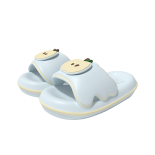 chedoir冰蓝苹果派拖鞋女夏季ins可爱宿舍少女心防滑软底家居凉拖