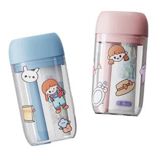 迷你旅行洗漱杯套装漱口杯牙具盒三合一牙膏牙杯牙刷盒牙桶便携式