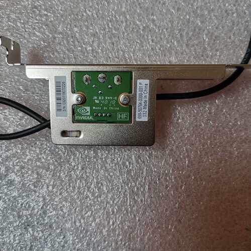 英伟达NVDIA3dsync连接器显卡外接器Quadr