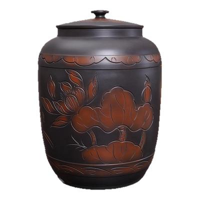 【滇匠企业店】建水紫陶茶叶罐