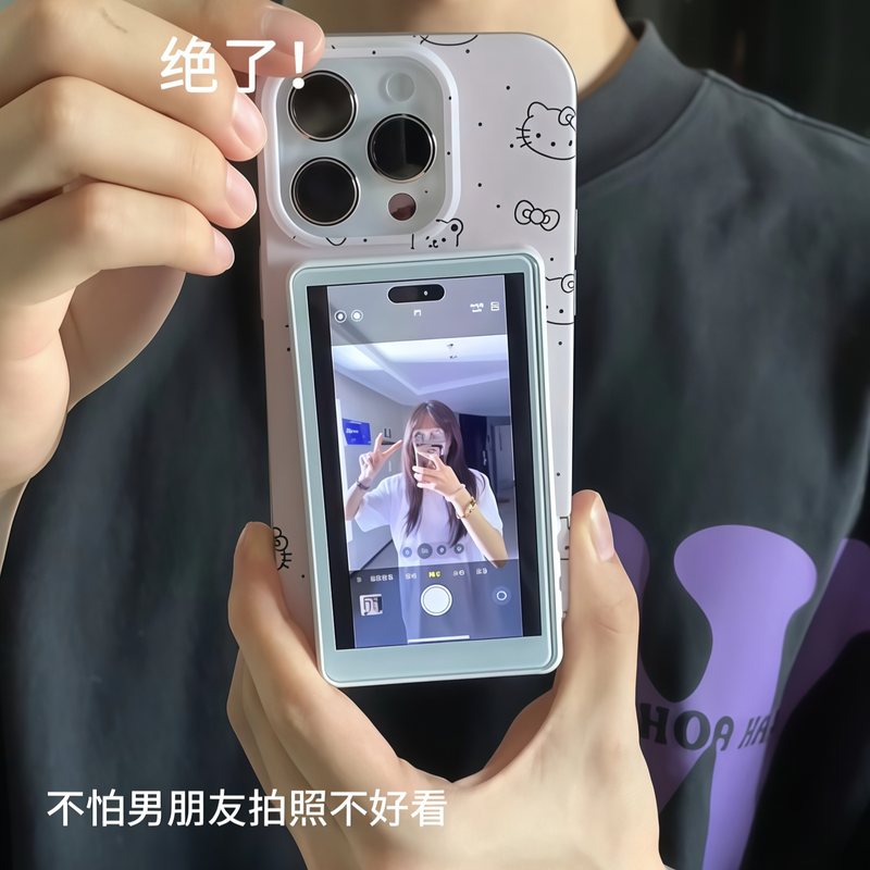 【旅行好物】自拍显示屏手机同屏器无线蓝牙遥控拍照直播摄影神器