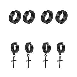 耳夹无耳洞男女潮高级感冷淡风假耳环耳钉嘻哈学生2025新款国风