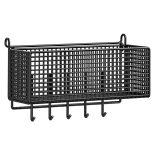 宿舍床边挂篮床头置物架上铺神器学生寝室宿舍好物免打孔收纳篮子