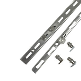 【益佳】AA柱玻璃木板层板托粒展柜药店内置加长托可调节挂钩配件