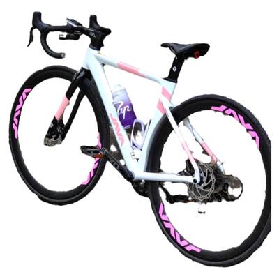 JAVA公路车轮组鱼雷3鱼雷6top轮圈防水自行车定制个性改色贴纸