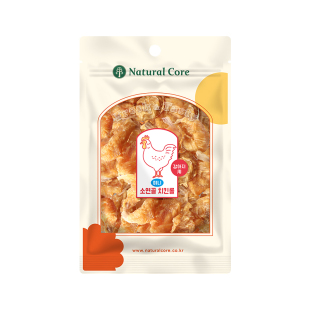 NaturalCore鸡鸭肉缠迷你牛喉管磨牙洁齿训练奖励狗零食肉干