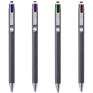 日本樱花 五颜六色的黑 优雅复古暗色系中性笔 手帐碳素按动水笔