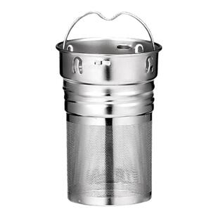 304不锈钢滤茶器茶漏网保温杯茶隔网玻璃杯两节螺纹带茶仓可拆卸