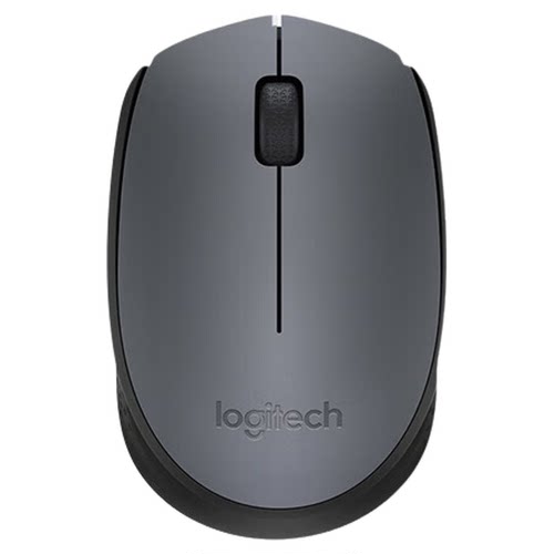 罗技M170无线鼠标游戏办公台式机电脑便携舒适防滑耐用长续航滑鼠