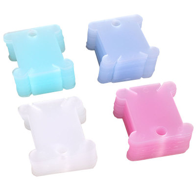 diy半透明磨砂彩色卡片绕线板