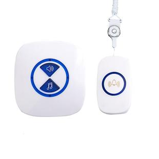 家庭呼叫器老人无线家用呼唤铃超远距离电子呼救器紧急门铃一拖二